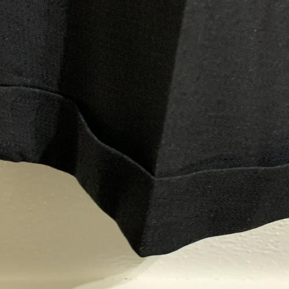 RBM black “charcoal” pleated cuffed dress or suit pant.